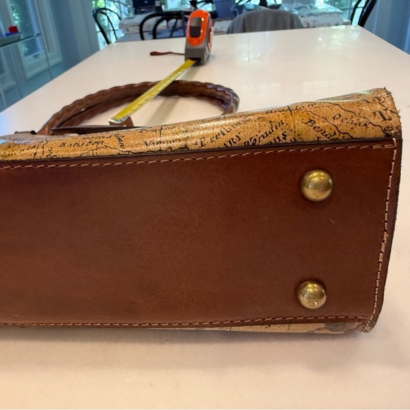 Patricia Nash-European Map-Rienzo Satchel / Shoulder Bag NWOT - Picture 13 of 16